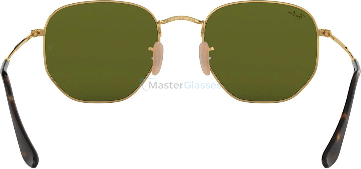   Ray-Ban Hexagonal Flat Lenses RB3548N 001/8O