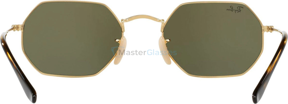   Ray-Ban Octagonal Flat Lenses RB3556N 001/30