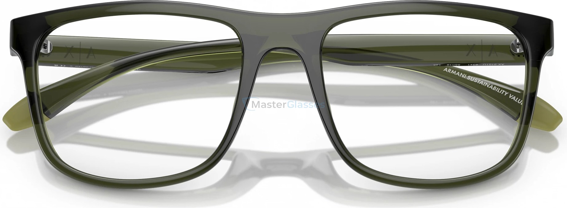  Armani Exchange AX3101U 8341 Green