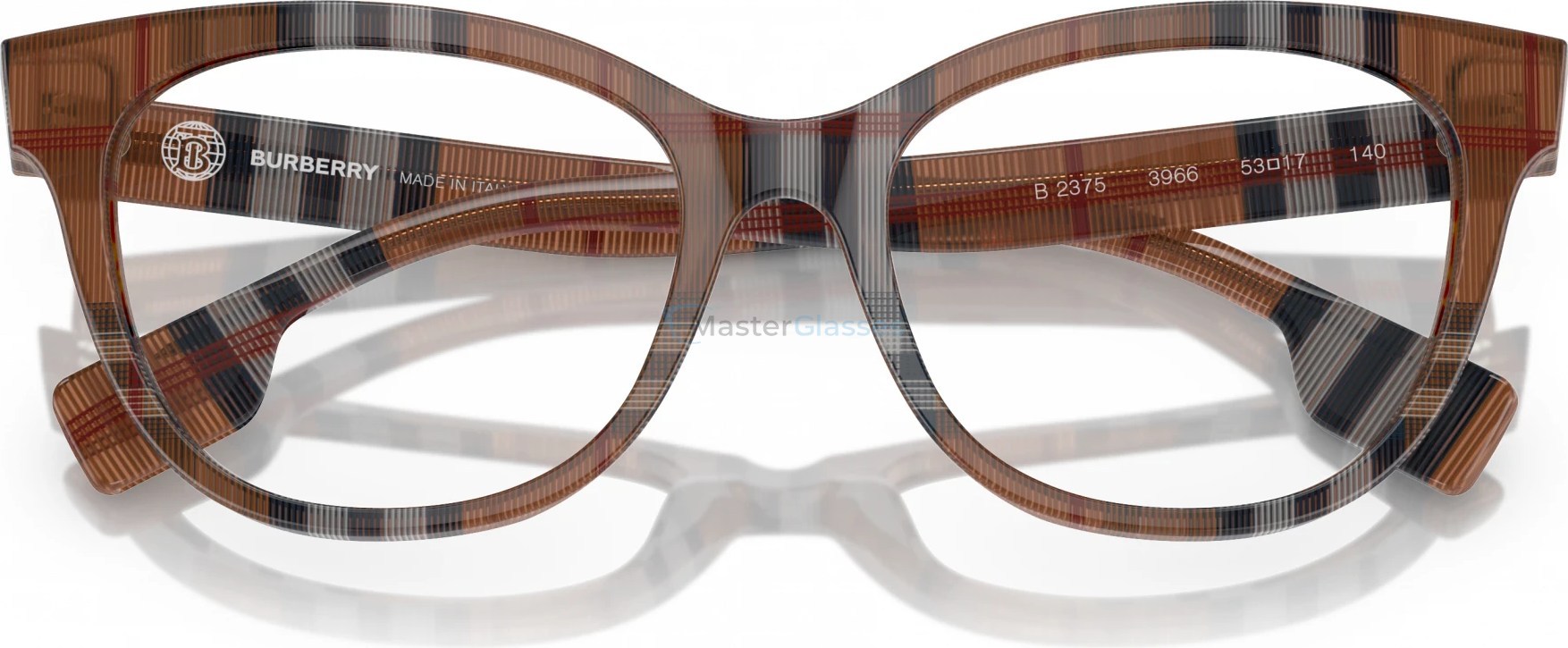  Burberry EVELYN BE2375 3966 Brown