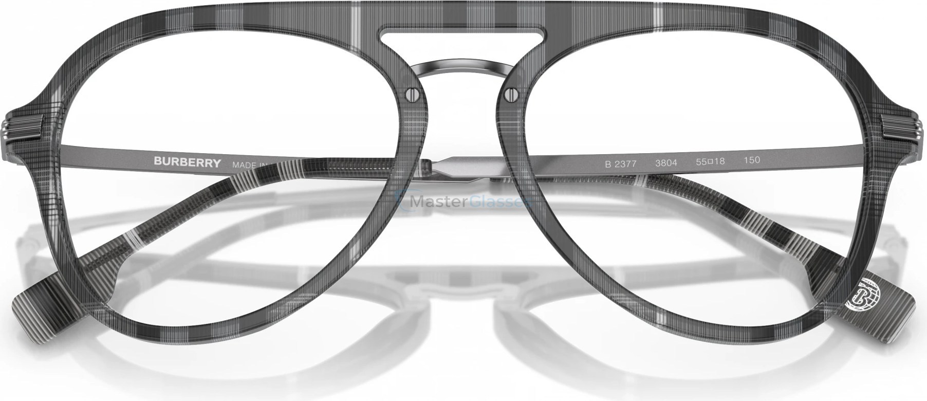  Burberry BAILEY BE2377 3804 Grey