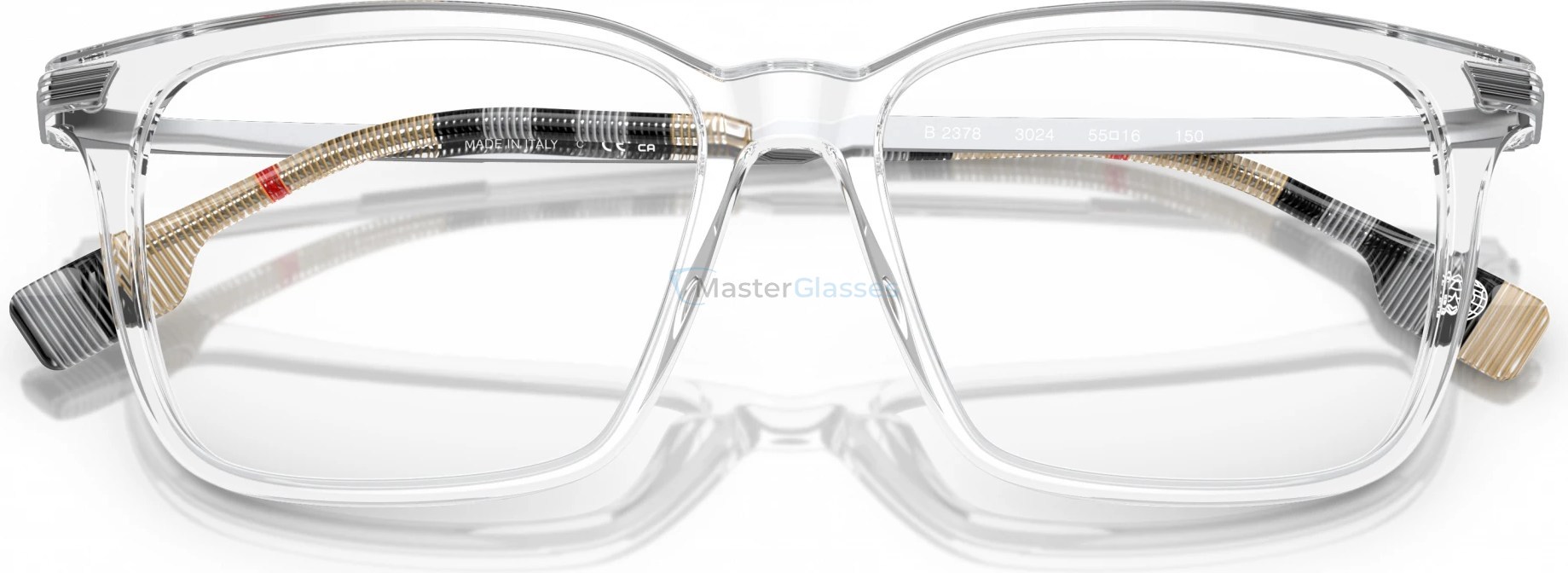  Burberry ELLIS BE2378 3024 Transparent
