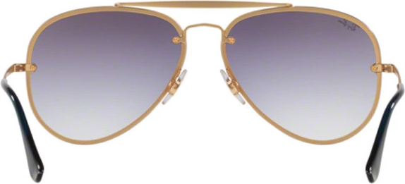 Ray Ban Blaze Large Aviator Rb 3584n Unisex Sunglasses Gold