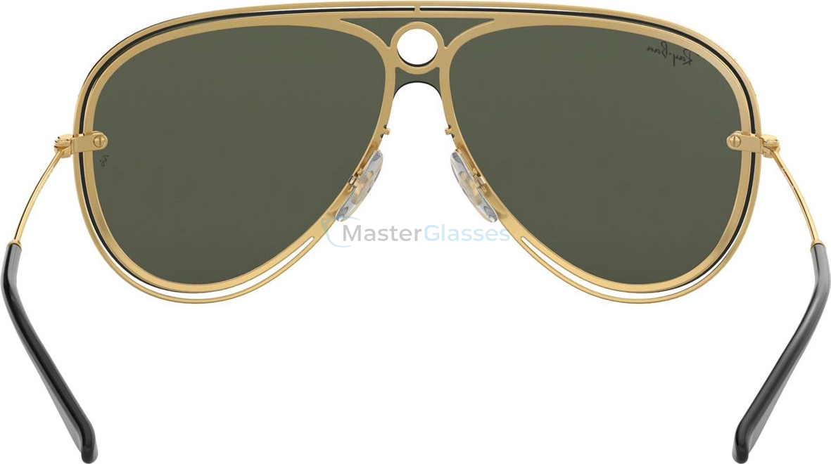 Солнцезащитные очки Ray-Ban RB3605N 187/71 Top Shiny Black On Gold