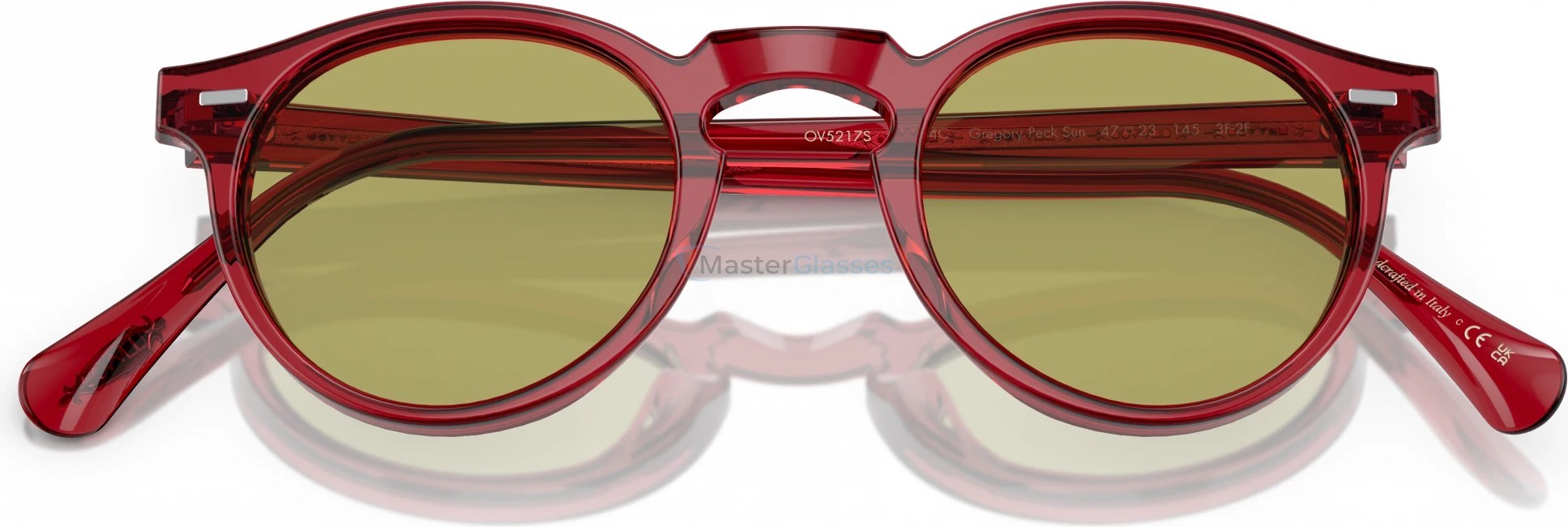   Oliver Peoples GREGORY PECK SUN OV5217S 17644C Red