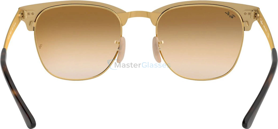   Ray-Ban Clubmaster Metal RB3716 900851 Gold Top Havana