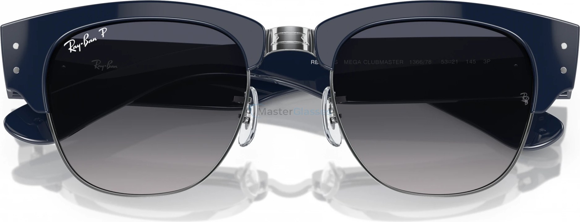   Ray-Ban MEGA CLUBMASTER RB0316S 136678 Blue