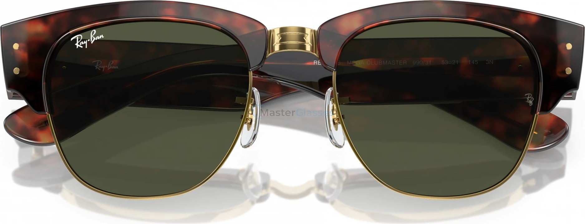   Ray-Ban MEGA CLUBMASTER RB0316S 990/31 Tortoise