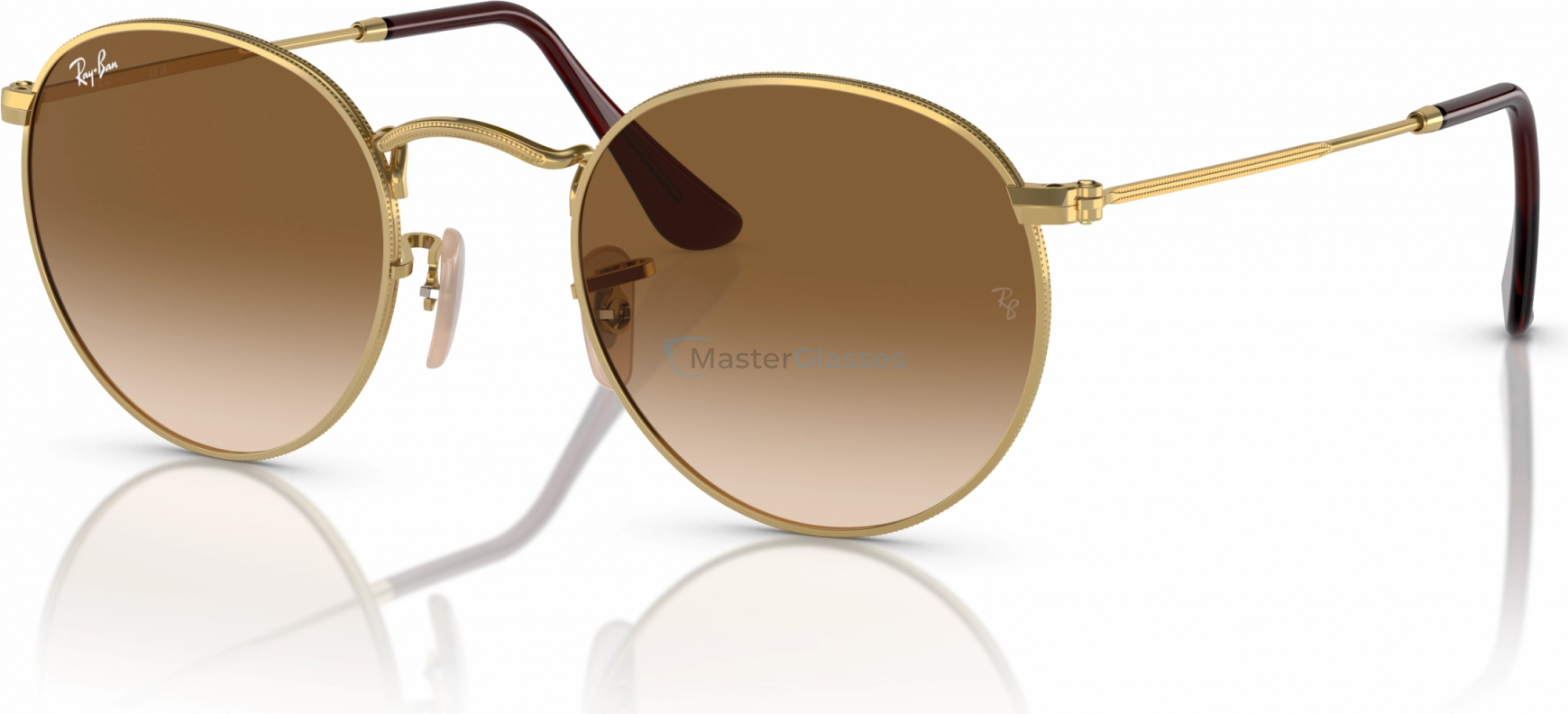   Ray-Ban ROUND METAL RB3447 001/51 Gold