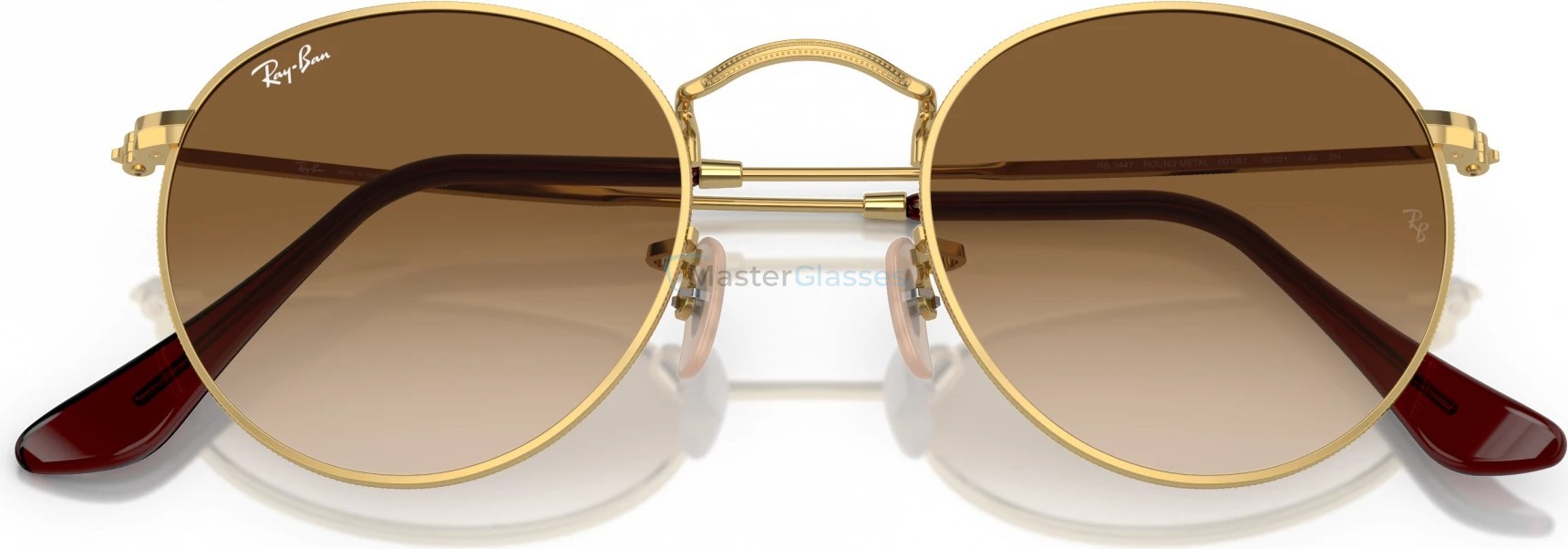   Ray-Ban ROUND METAL RB3447 001/51 Gold