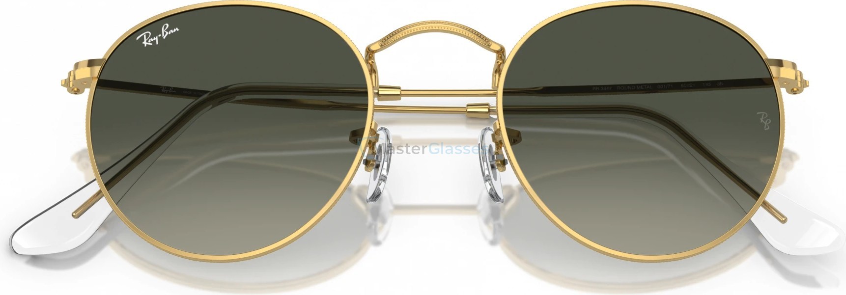   Ray-Ban ROUND METAL RB3447 001/71 Gold