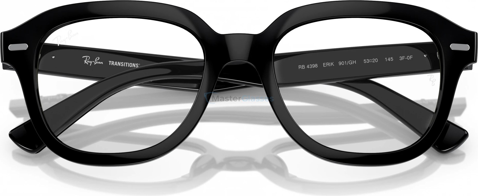   () Ray-Ban ERIK RB4398 901/GH Black