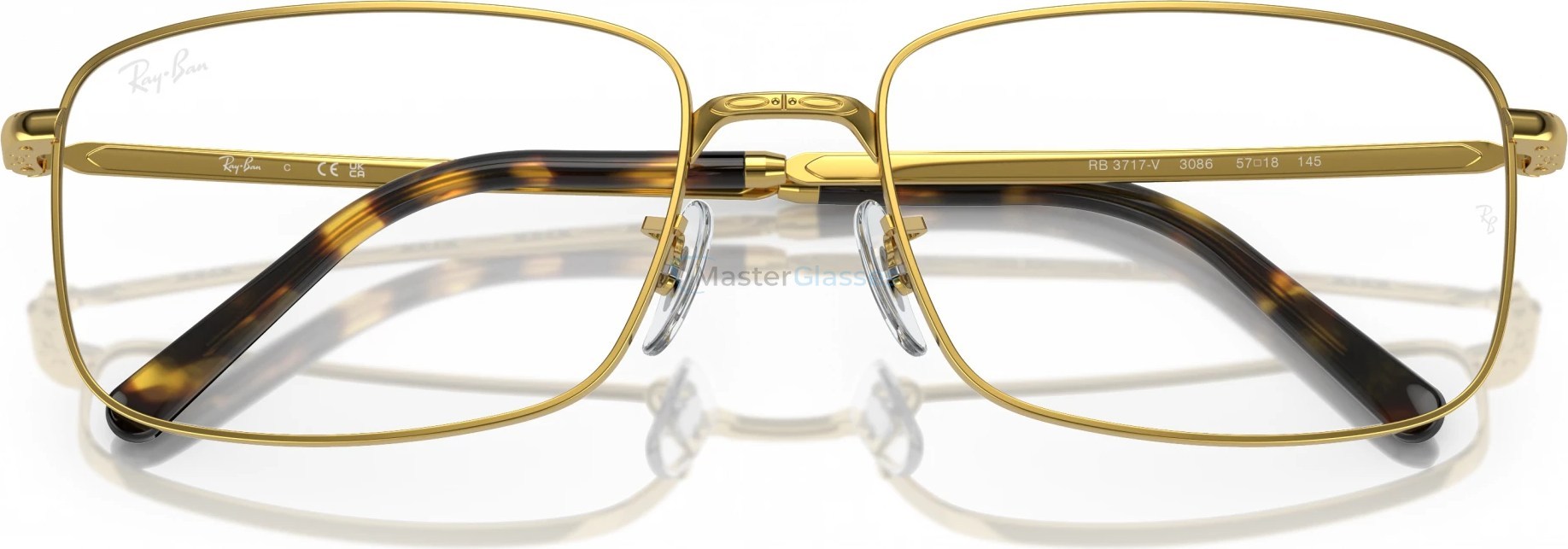  Ray-Ban RX3717V 3086 Gold