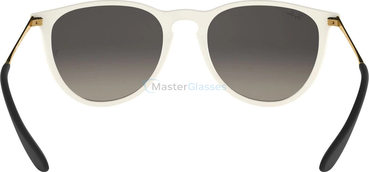   Ray-Ban Erika RB4171 631411 Shiny White Sp Red