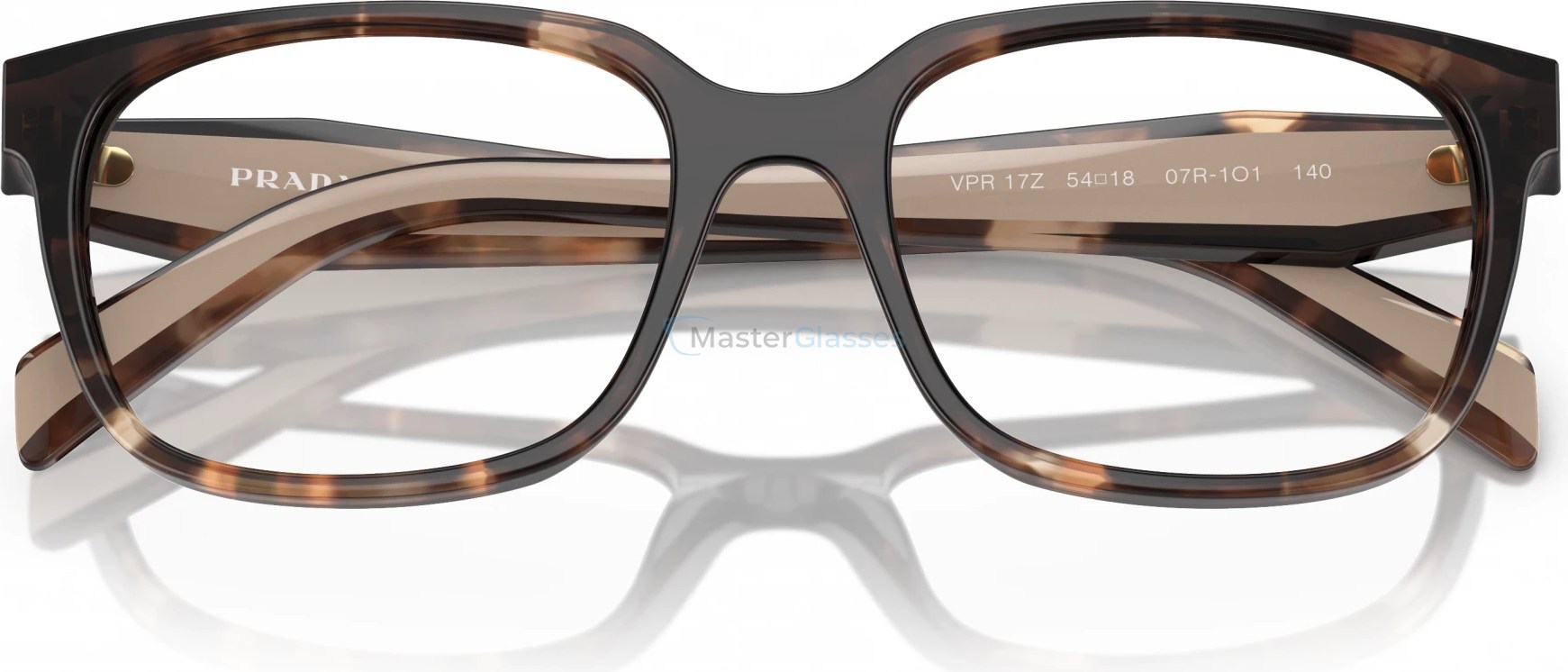  Prada PR 17ZV 07R1O1 Brown