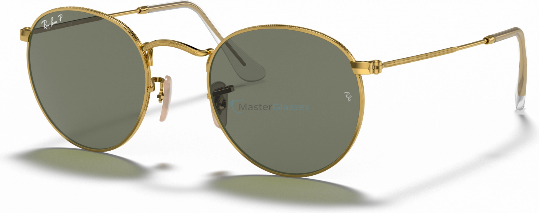   Ray-Ban ROUND METAL RB3447 001/58 Gold