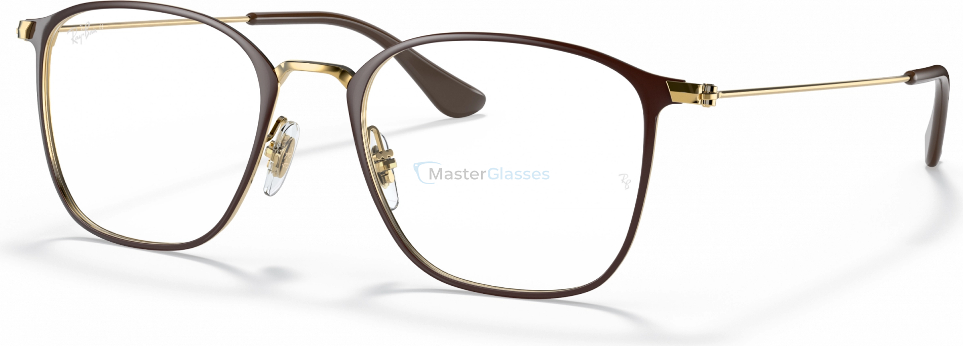  Ray-Ban RX6466 2905 Brown On Arista