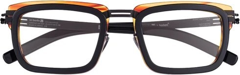  Ic! Berlin IB-VegeTarian 3 Black-E Obsidian RX-Clear Acetat