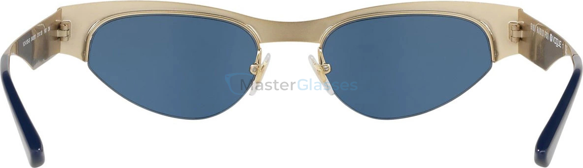 Солнцезащитные очки Vogue VO4105S 848/80 Brushed Pale Gold/blue