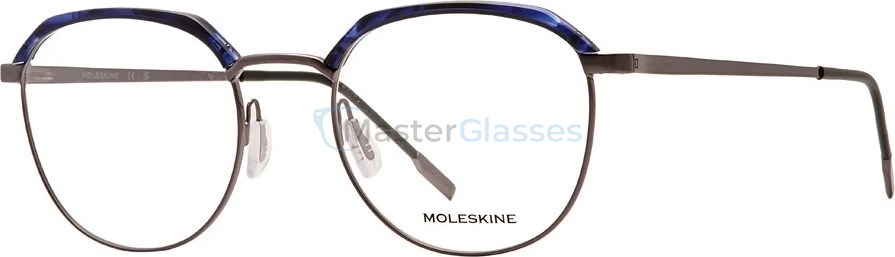  Moleskine MO2145 51 NAVY BLUE TORTOISE/DARK GUN 50/20