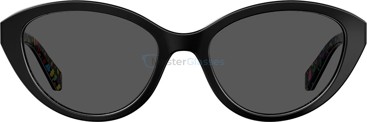   MOSCHINO LOVE MOL033/S 807, : BLACK, GREY