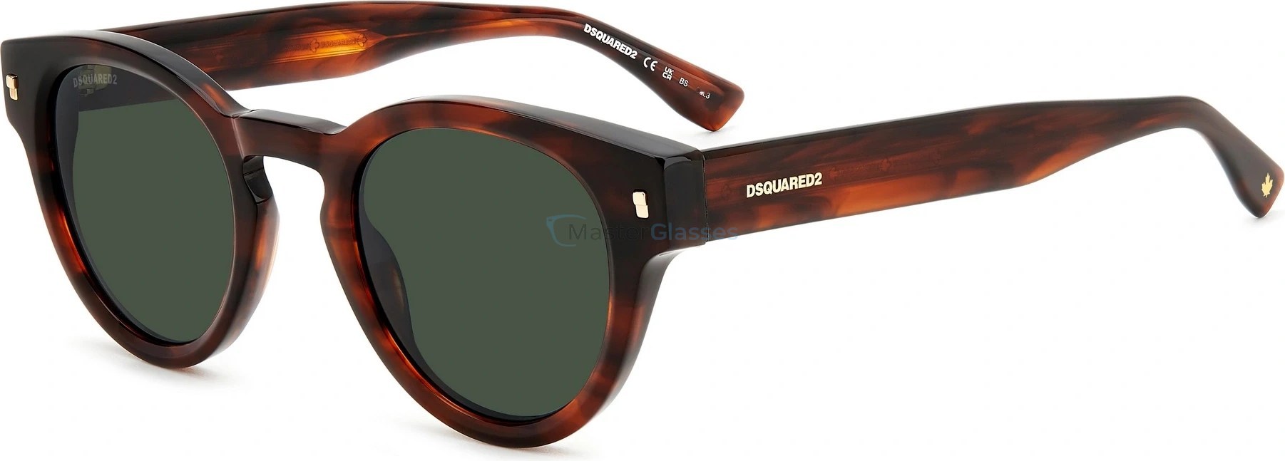   DSQUARED2 D2 0077/S EX4 Brown Horn