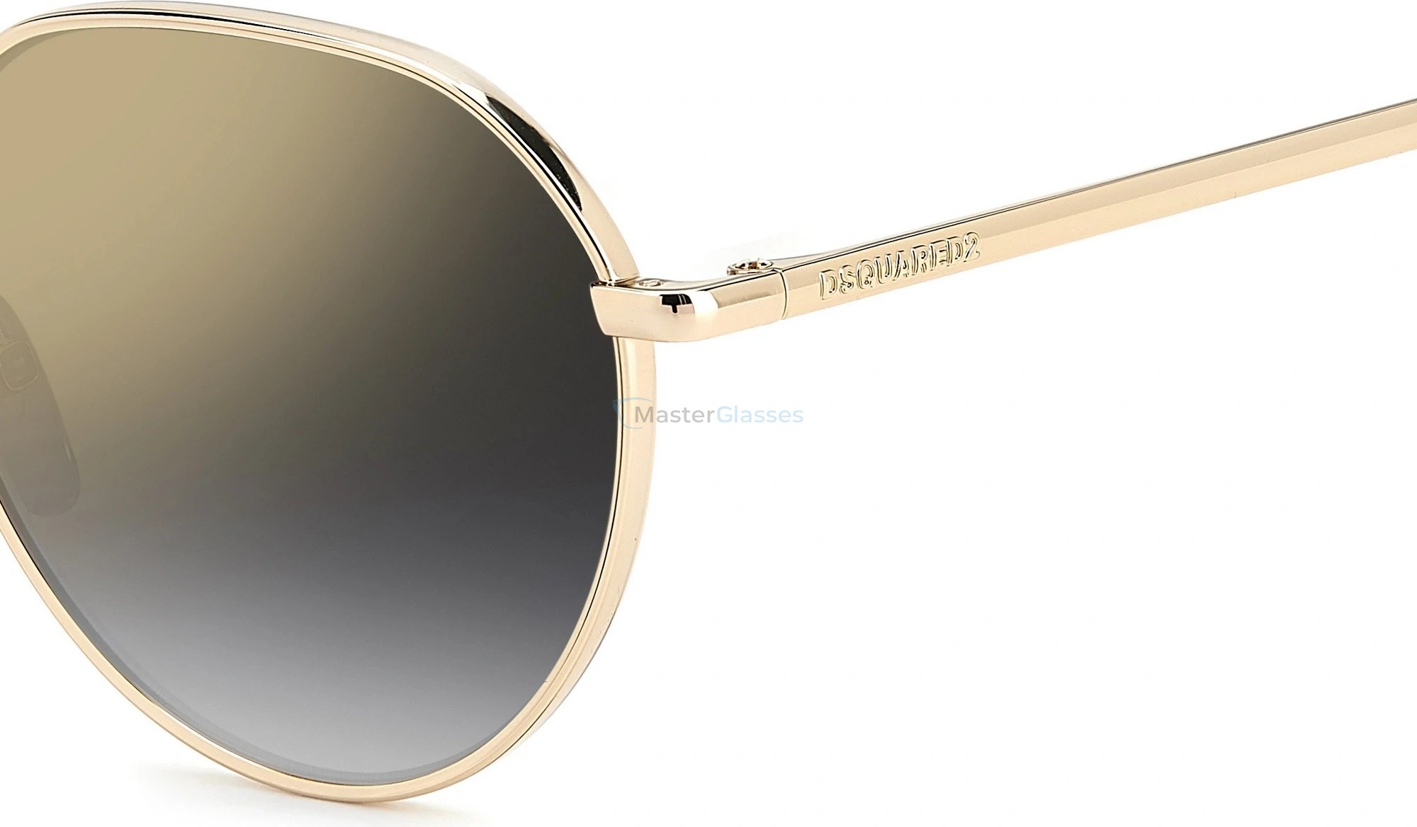   DSQUARED2 D2 0019/S T5U Gold Brown Horn