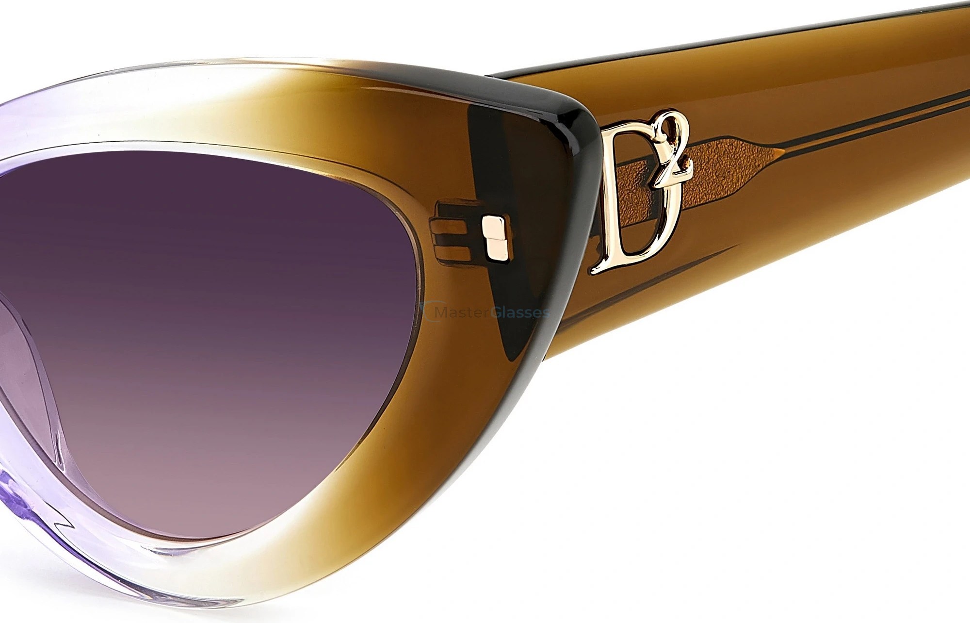   DSQUARED2 D2 0092/S 2RO Brown Lilac