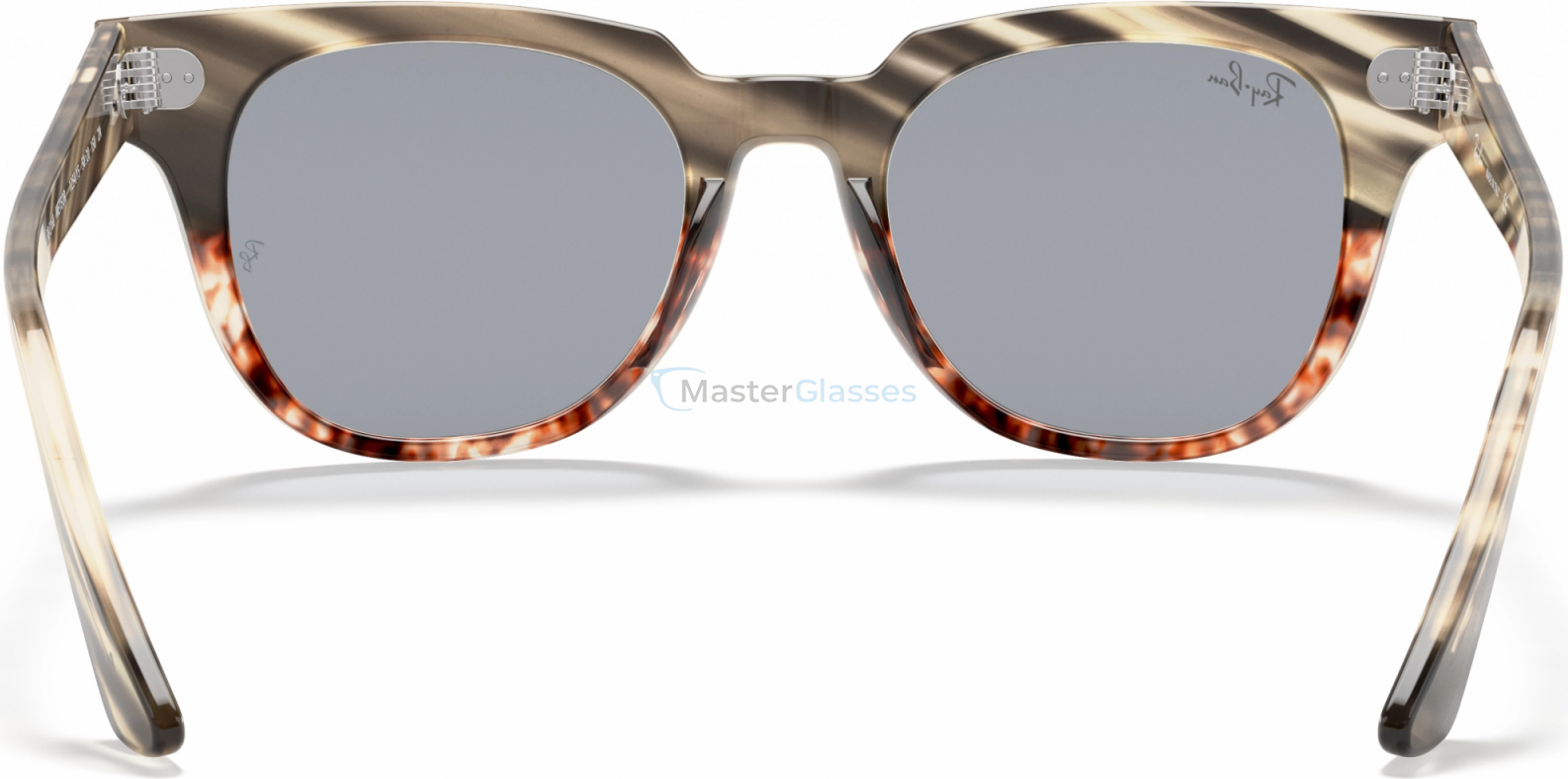   Ray-Ban Meteor RB2168 1254Y5 Grey Gradient Brown Stripped