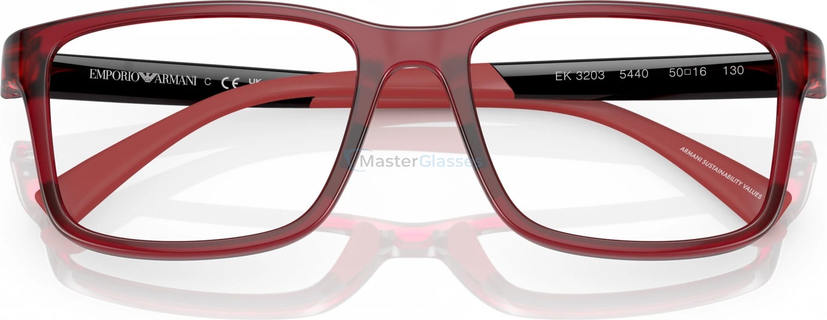   Emporio Armani EK3203 5440 Red
