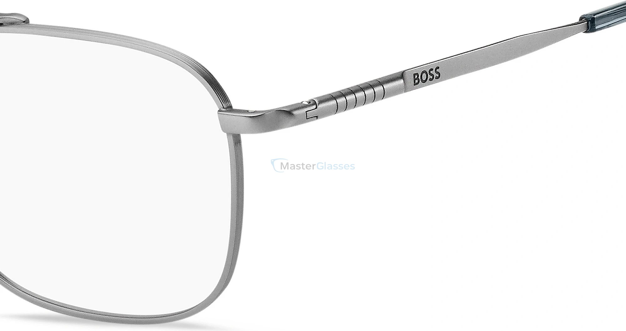  HUGO BOSS 1449 9T9 Matte Ruthenium Blue
