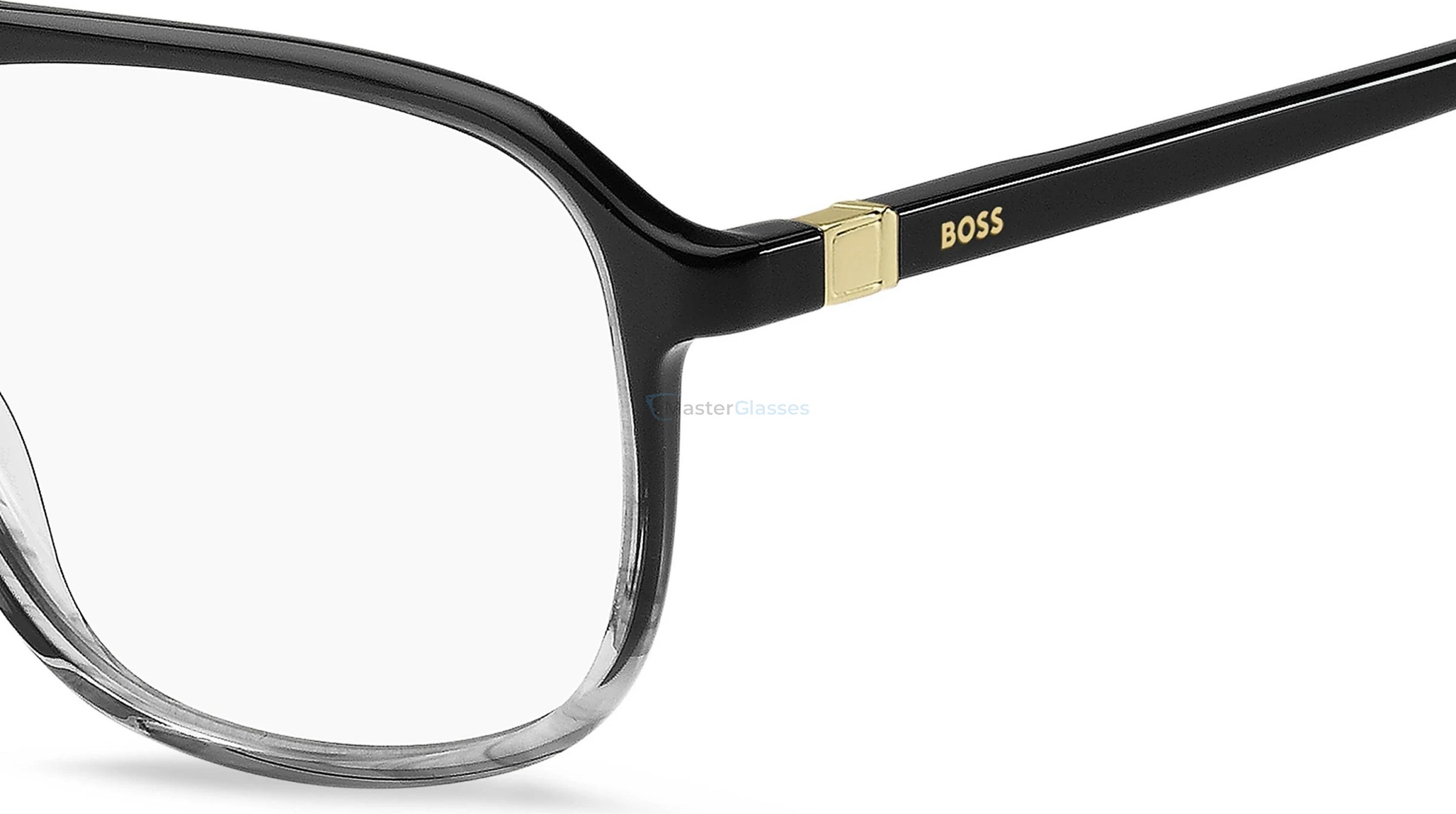  HUGO BOSS 1438 37N Black Horn