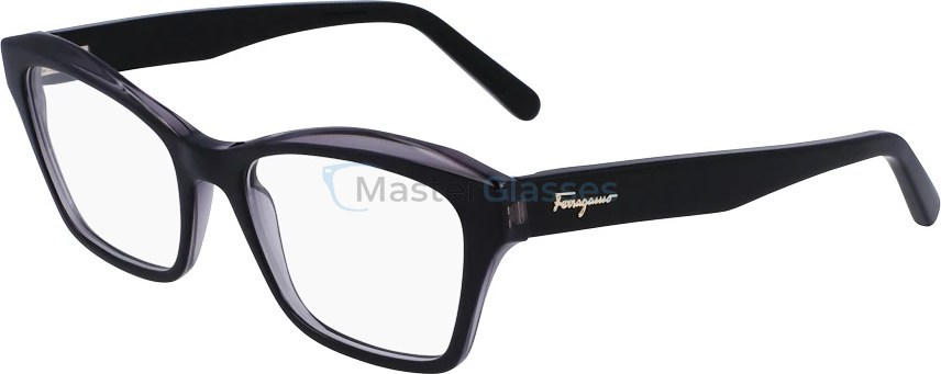  SALVATORE FERRAGAMO SF2951 022,  DARK GREY/GREY, CLEAR