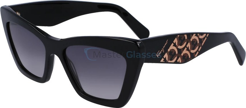   SALVATORE FERRAGAMO SF1081SE 001,  BLACK, GRADIENT GREY