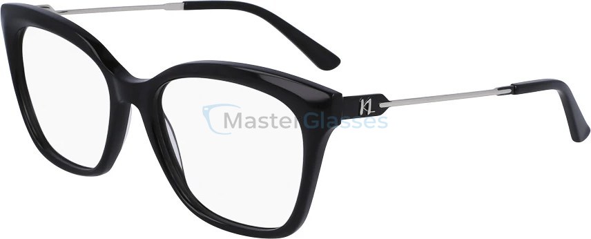  KARL LAGERFELD KL6108 001,  BLACK, CLEAR