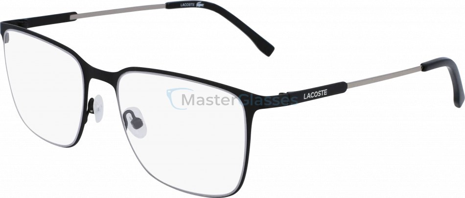  LACOSTE L2287 002,  MATTE BLACK, CLEAR
