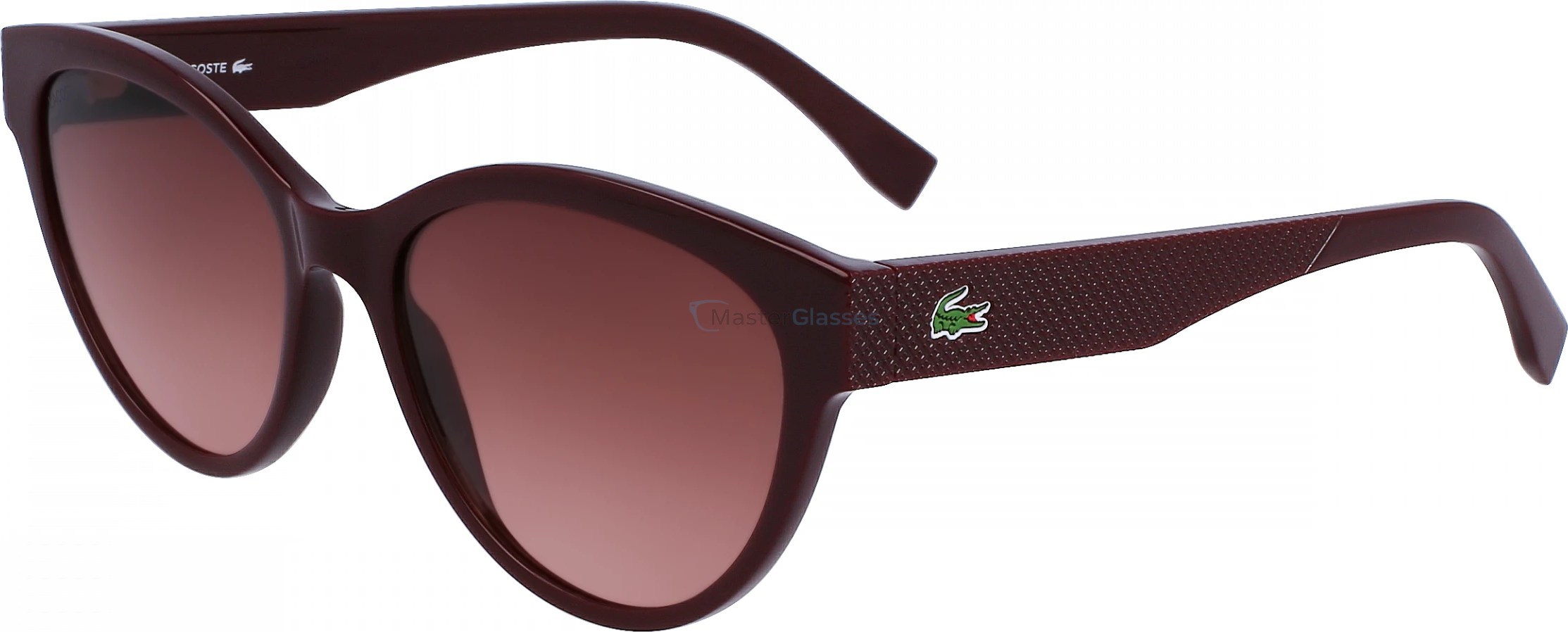   LACOSTE L983S 601,  BURGUNDY, BROWN