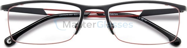  CARRERA 8901 BLX Matte Black Red