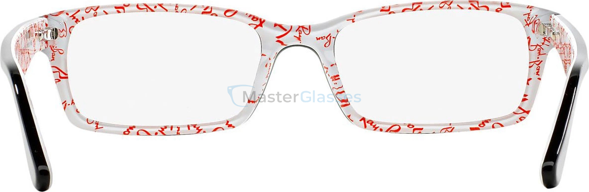 ������ Ray-Ban RX5206 5014 Top Black On Texture White