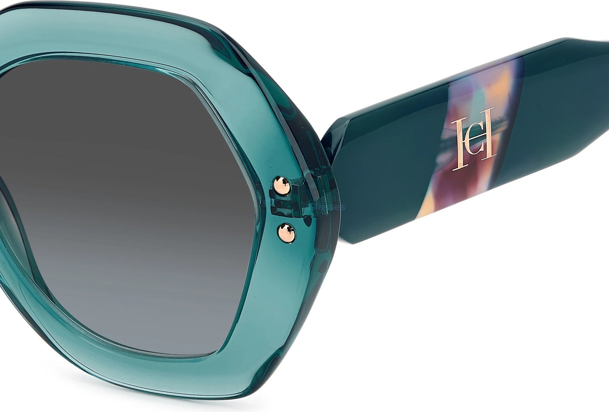   CAROLINA HERRERA HER 0126/S CVT Teal Havana