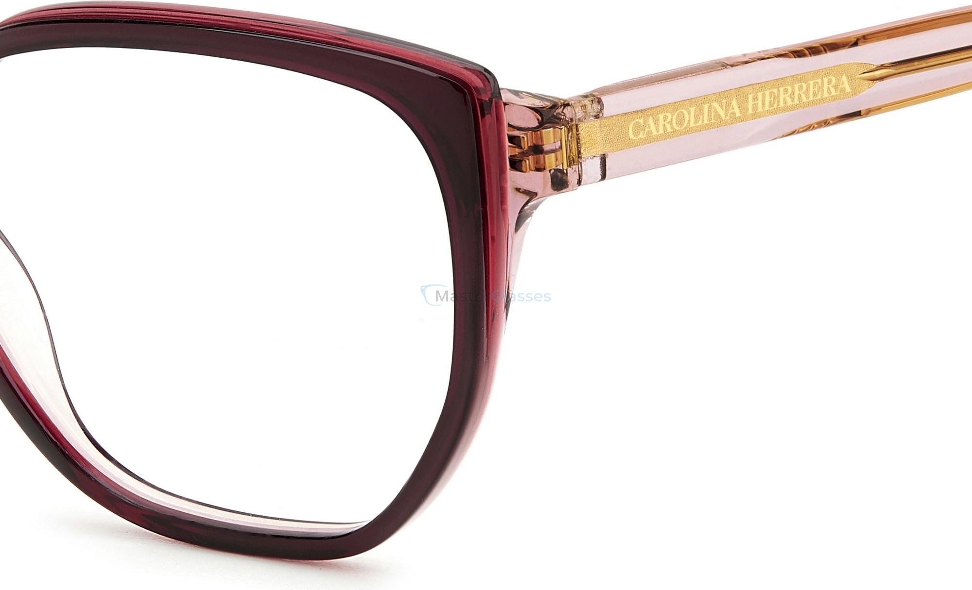  CAROLINA HERRERA HER 0214 0T5 Burgundy Pink