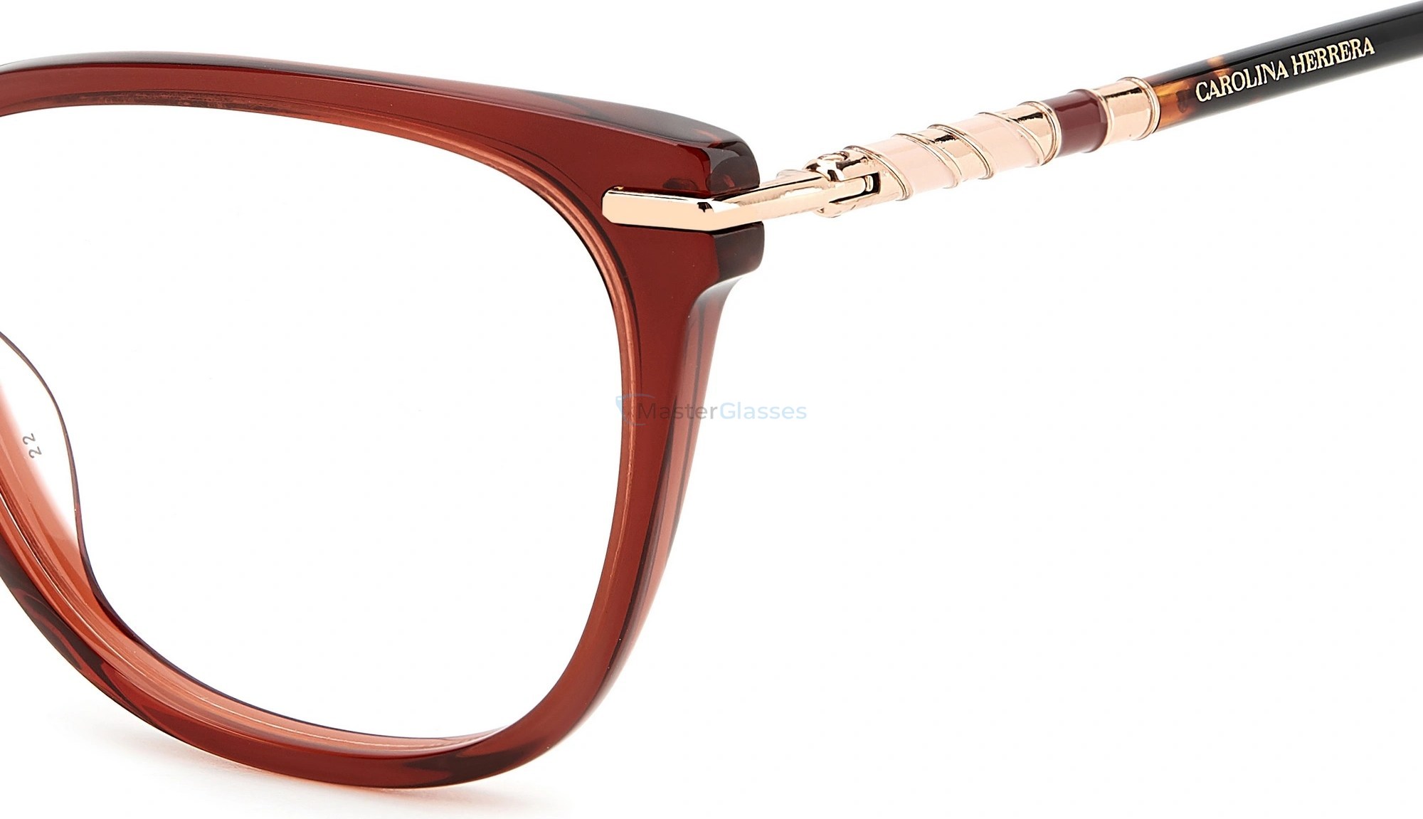  CAROLINA HERRERA HER 0096 YDC Burgundy Havana