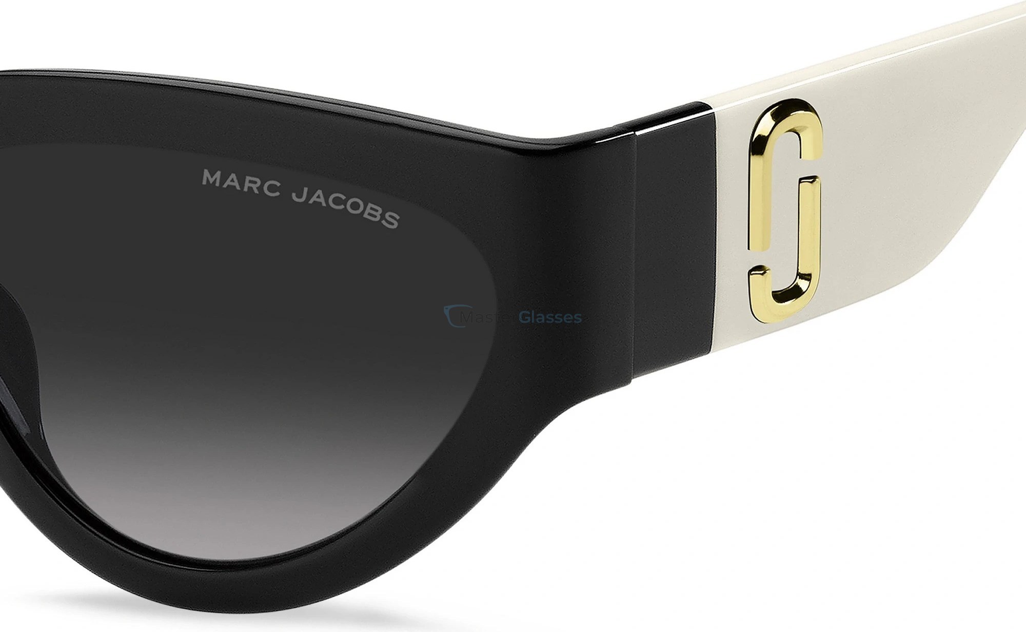   MARC JACOBS MARC 645/S 80S BLCK WHTE