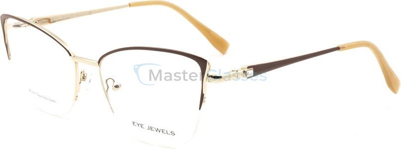  EYE JEWELS EJ1248,  CHOCOLATE, CLEAR