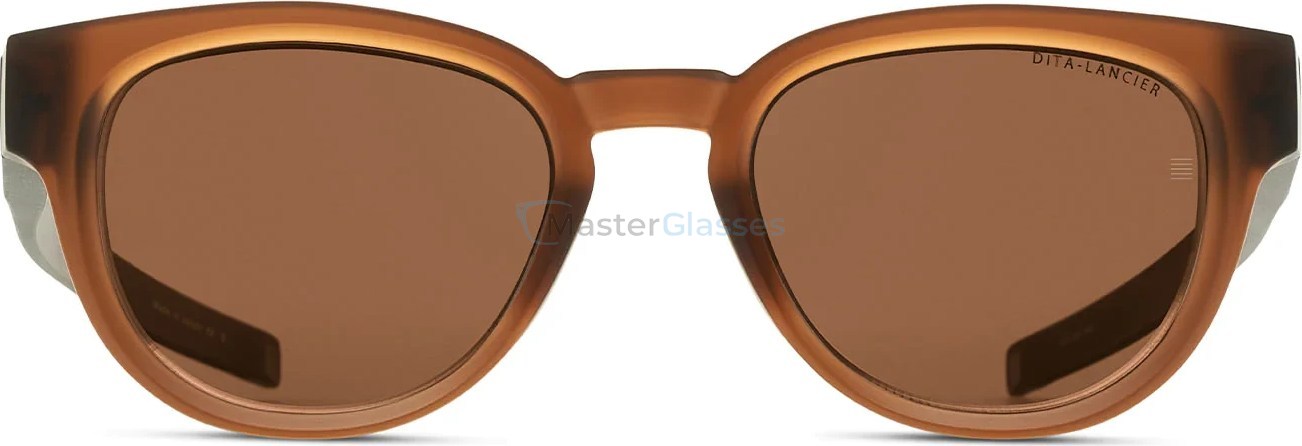   DITA LANCIER LSA-709 02,  COPPERHEAD BROWN, LAND LENS - BROWN POLARIZED