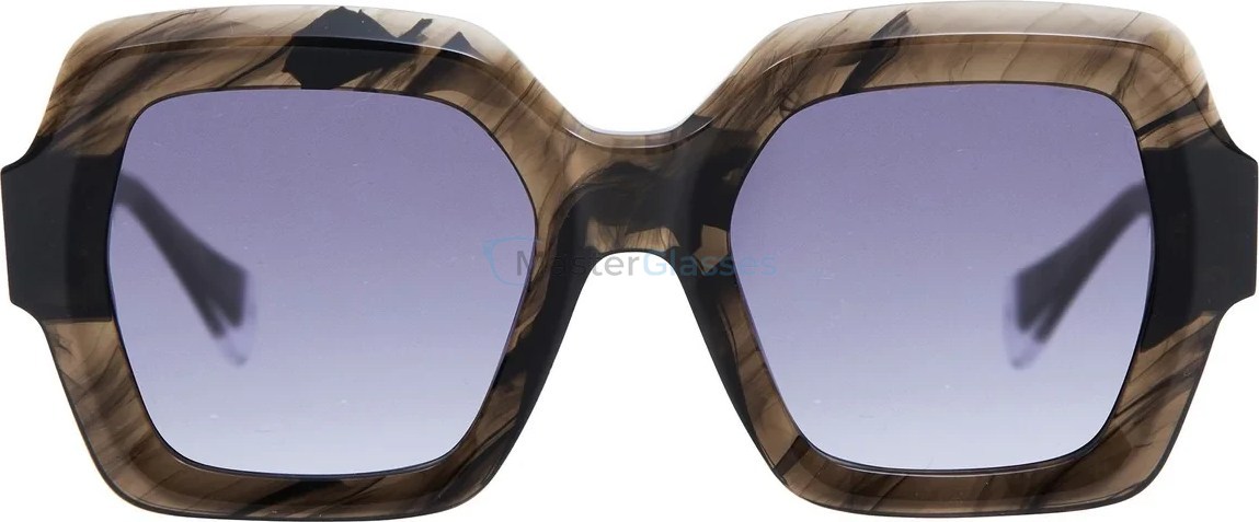   GIGI STUDIOS SIMONETTA,  BROWN, GRADIENT GREY WITH ANTI-REFLECTIVE COATED LENSES