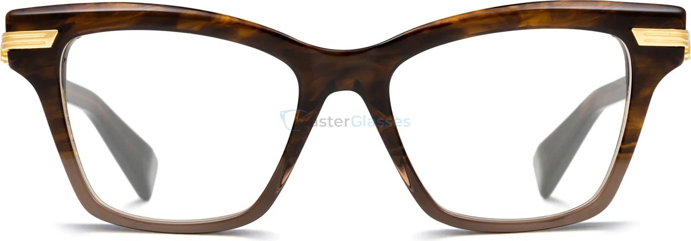  BALMAIN SENTINELLE BRN - GLD,  BROWN CRYSTAL, CLEAR