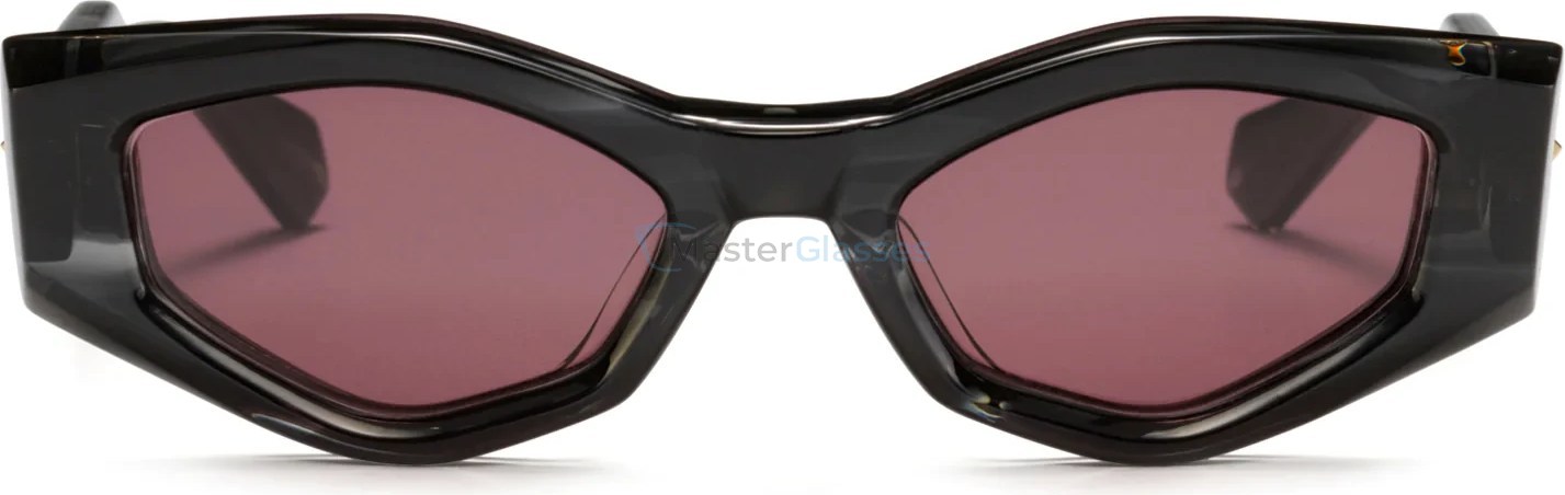   VALENTINO V-TRE BLK-GLD,  TRANSLUCENT BLACK SWIRL, DARK BORDEAUX