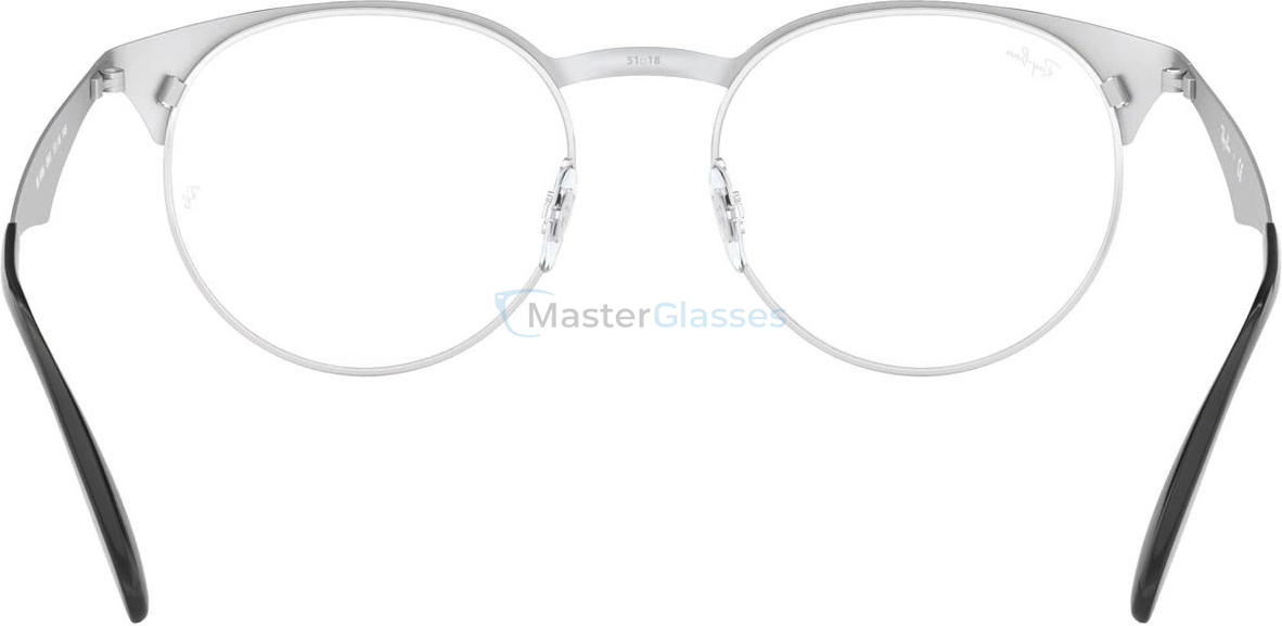 Оправа Ray-Ban RX6406 2861 Silver On Top Black