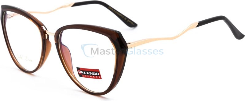  CALANDO CA7296,  CHOCOLATE, CLEAR